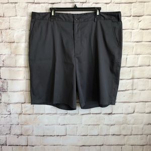 Pebble Beach Performance Shorts, 42, Charcoal Gray